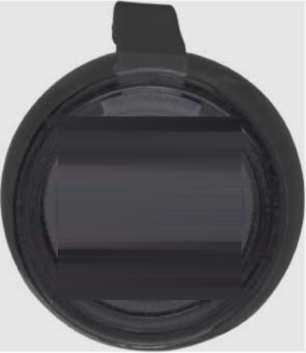 Drinkfles Cindy | Gerecycled | 650 ml — drukvlak bovenzijde