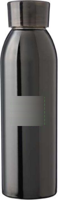 Drinkfles Cindy | Gerecycled | 650 ml — drukvlak voorzijde
