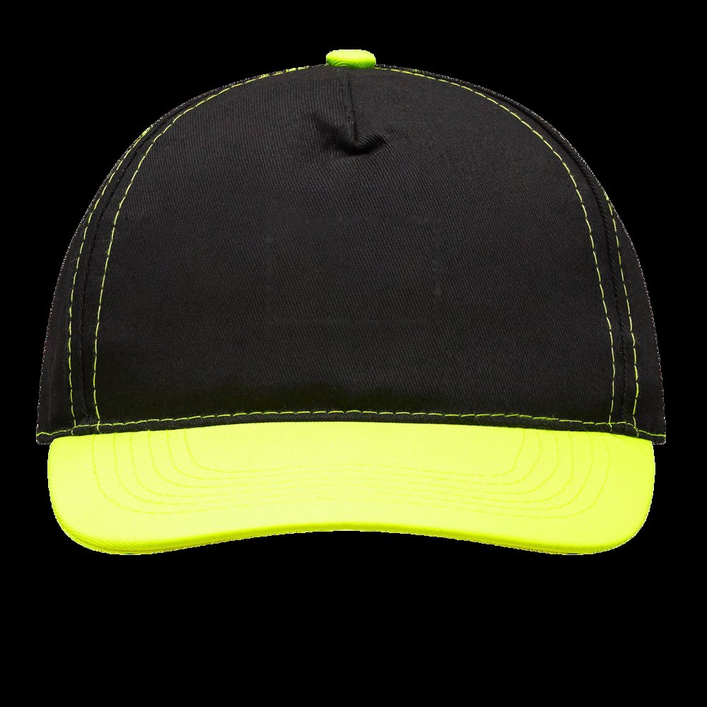 SPORTSMAN - 5-panel baseballcap — drukvlak gecentreerd op de voorzijde van de dop