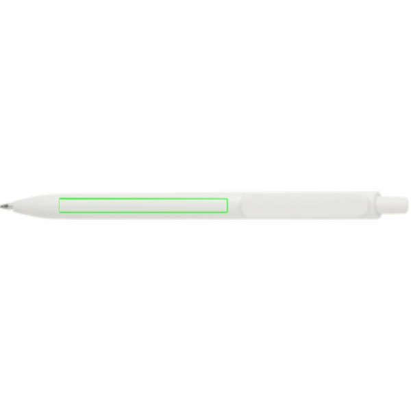 Bolt GRS certified R-ABS balpen — drukvlak voor de clip