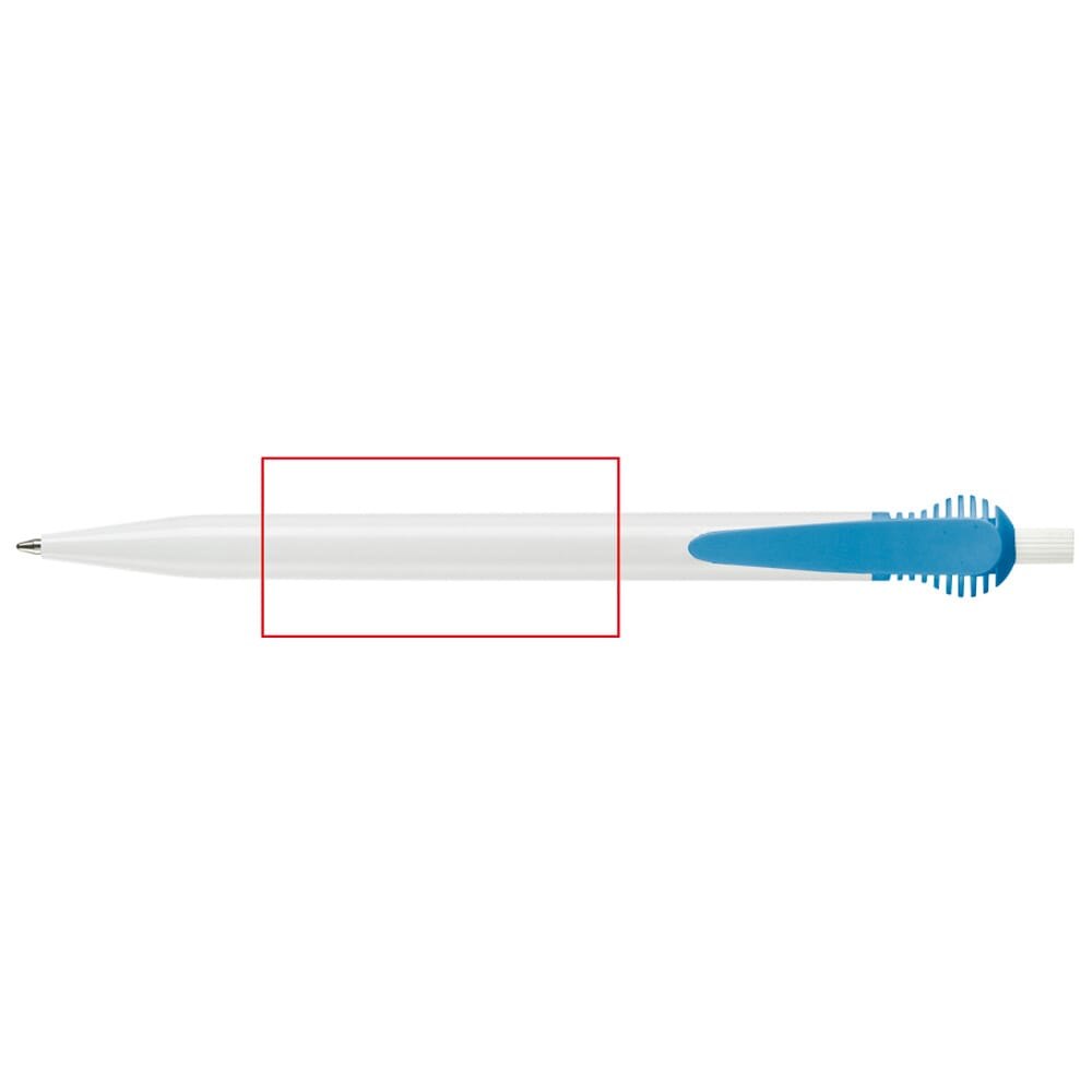 Balpen Cosmo hardcolour — drukvlak verlengde van de clip