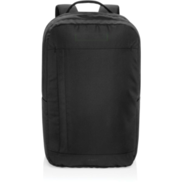 SP Aware™ RPET Edin 100% gerecycled 15,6 inch — drukvlak artikel voorzijde boven