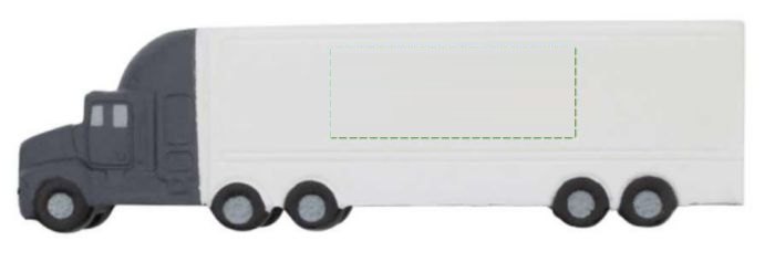 Stress truck Irene | Zacht schuim — drukvlak zijkant