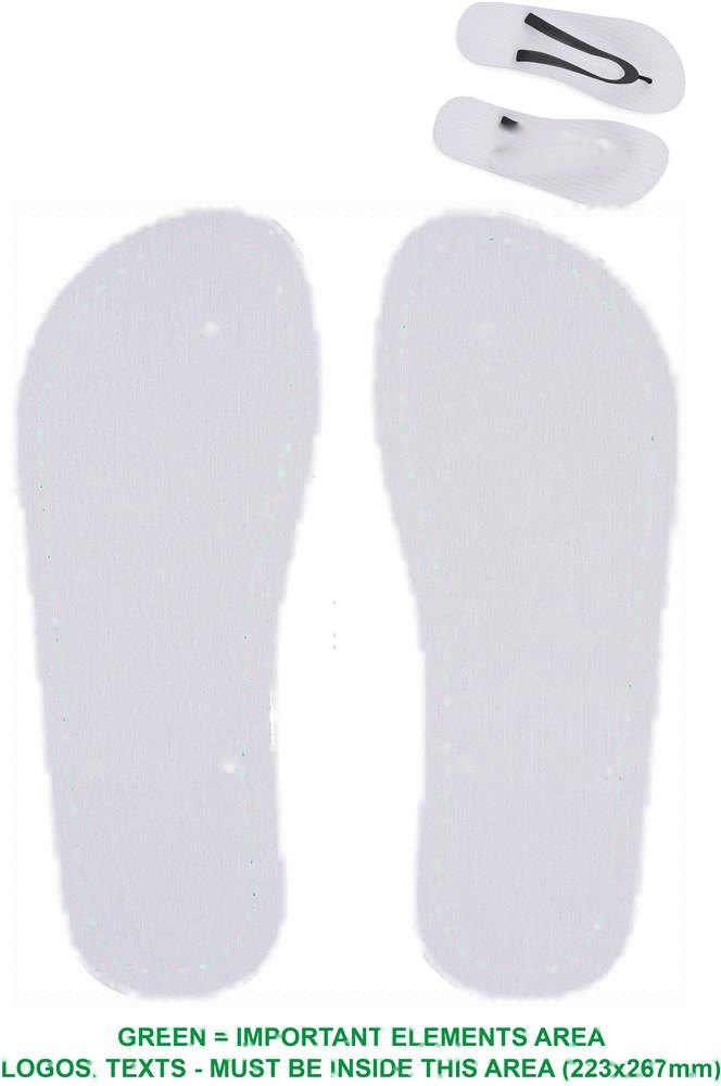 DO MEL - Sublimatie slippers 42-44 — drukvlak slippers