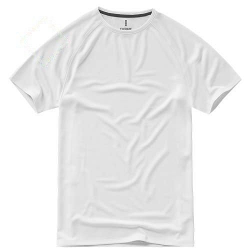 Niagara 145 g/m² cool fit heren t-shirt met korte mouwen — drukvlak rechter bicep