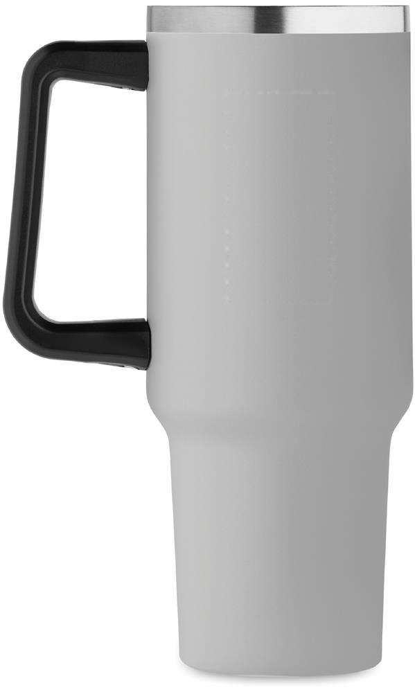SUMA - Dubbelwandige beker 1200ml — drukvlak linkshandig