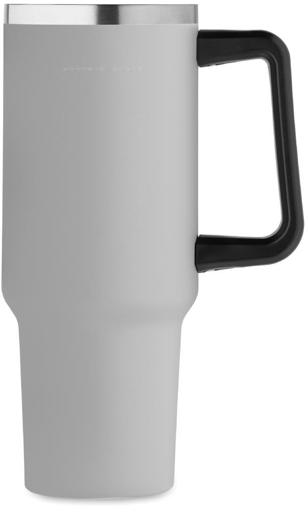 SUMA - Dubbelwandige beker 1200ml — drukvlak rechtshandig