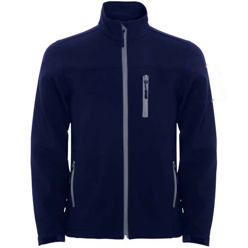 Antartida softshell kinderjack — drukvlak linker bicep