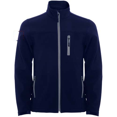 Antartida softshell kinderjack — drukvlak rechter bicep