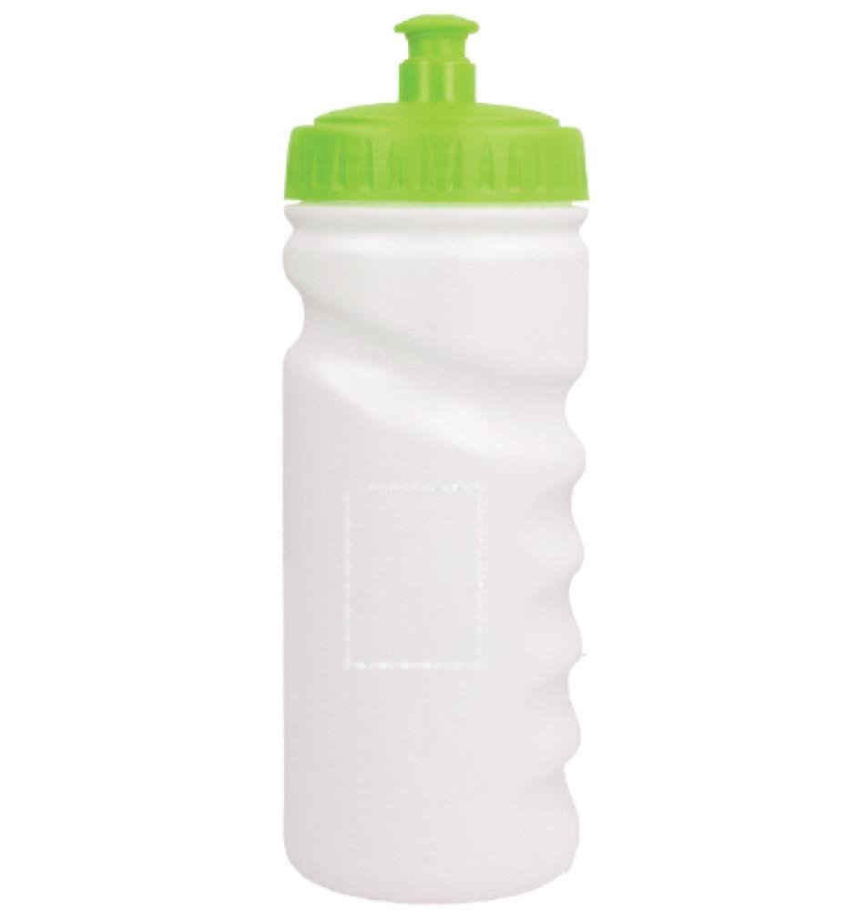 SPOT EIGHT - Sport drinkfles 500 ml — drukvlak linkshandig