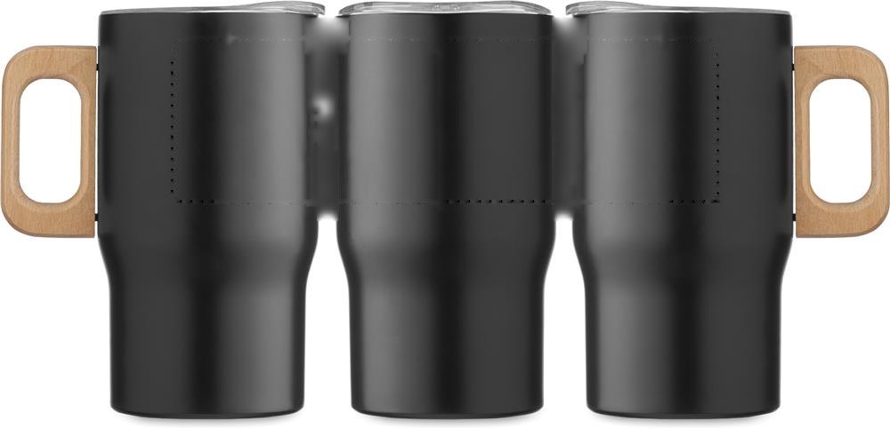 TUMBOO - Dubbelwandige beker 350ml — drukvlak 360 boven