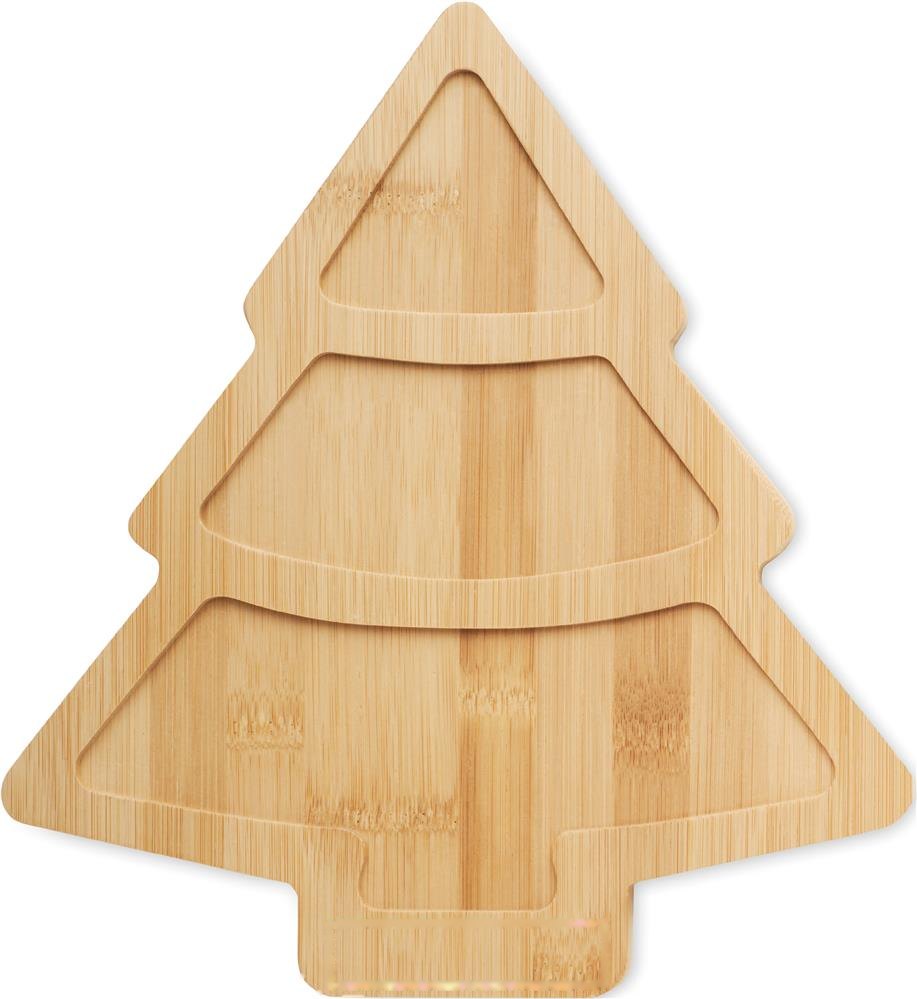 VIRAM - Kerstboom dienblad — drukvlak op de stam