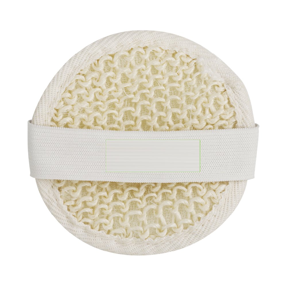 Exfoliërende Spons Worin — drukvlak op de elastische band