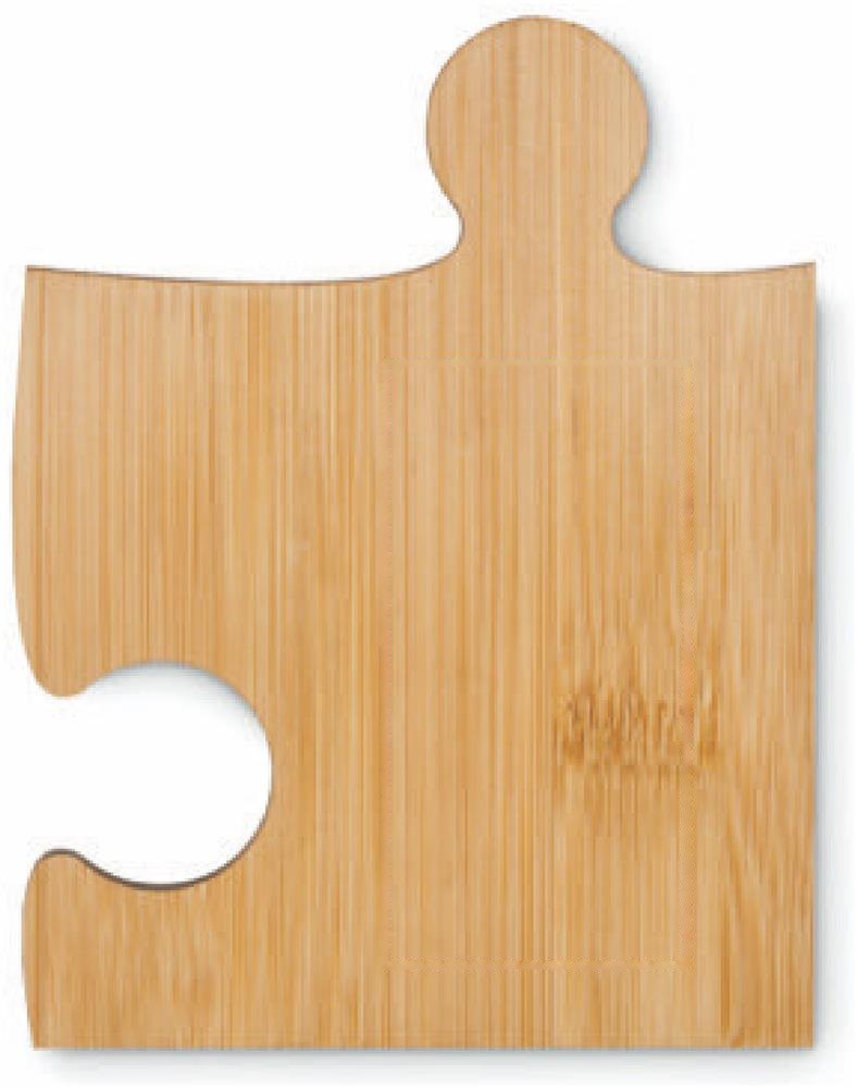 LEPY - Set van 4 puzzel onderzetters — drukvlak puzzle 1