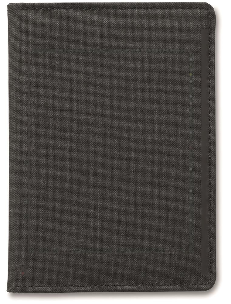 SHIELDOC - Paspoort etui, 2 tone — drukvlak voorzijde