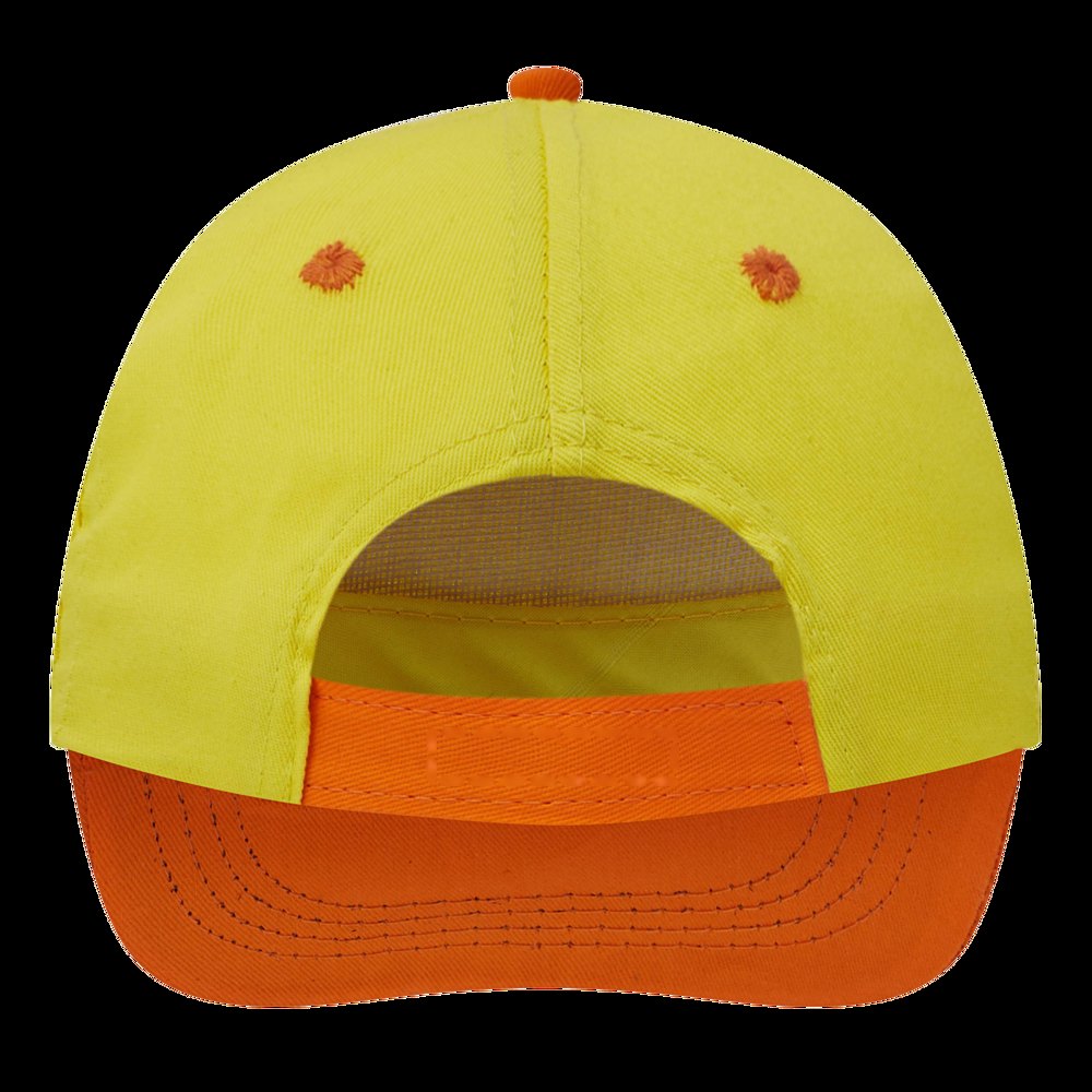 CALIMERO - 5 panel katoenen baseball cap — drukvlak gecentreerd per segment