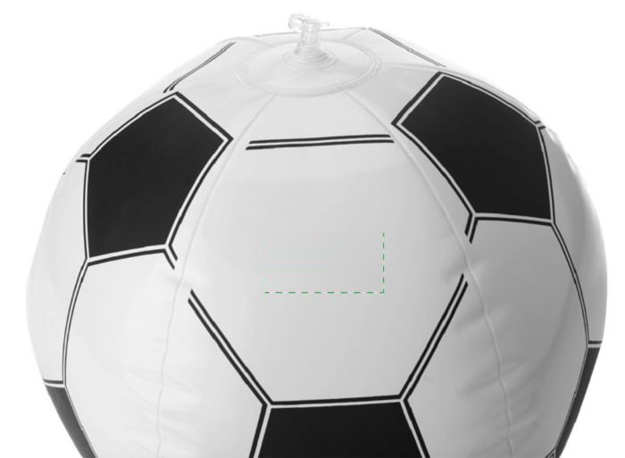 PVC voetbal Norman — drukvlak voorzijde
