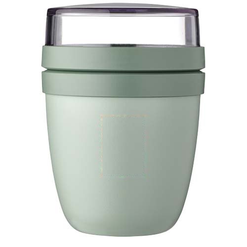 Mepal Ellipse Mini 300+120 ml lunchpot — drukvlak romp