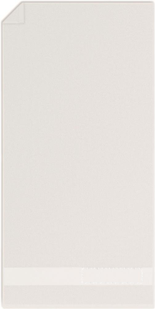 TERRY - Handdoek organisch 100x50 — drukvlak strip rechts