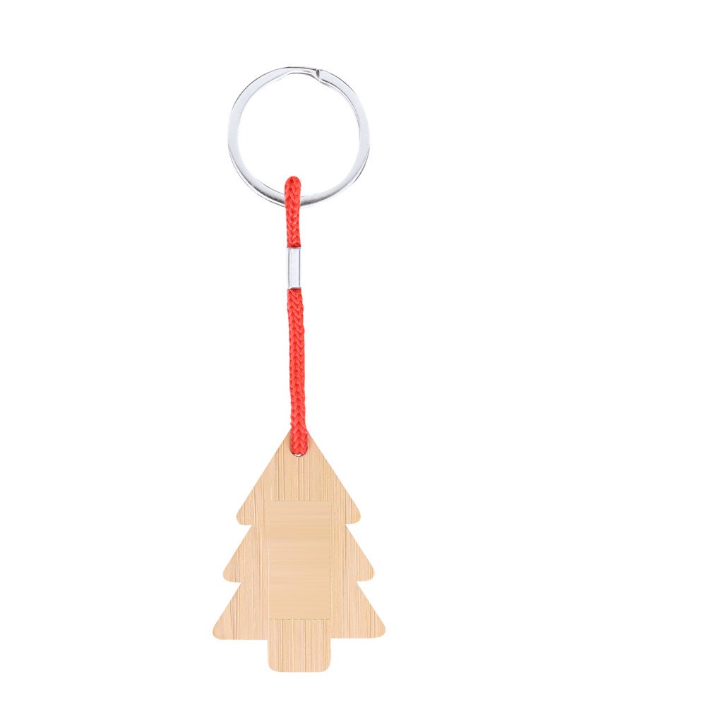 Sleutelhanger Matcher — drukvlak midden op de boom