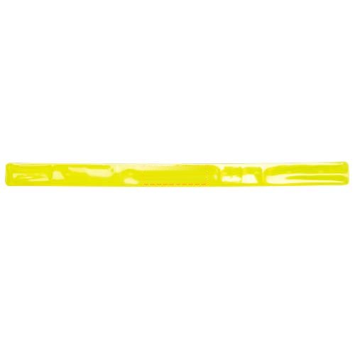 RFX™ Johan 38 cm reflecterende PVC veiligheids-slapwrap — drukvlak voorzijde