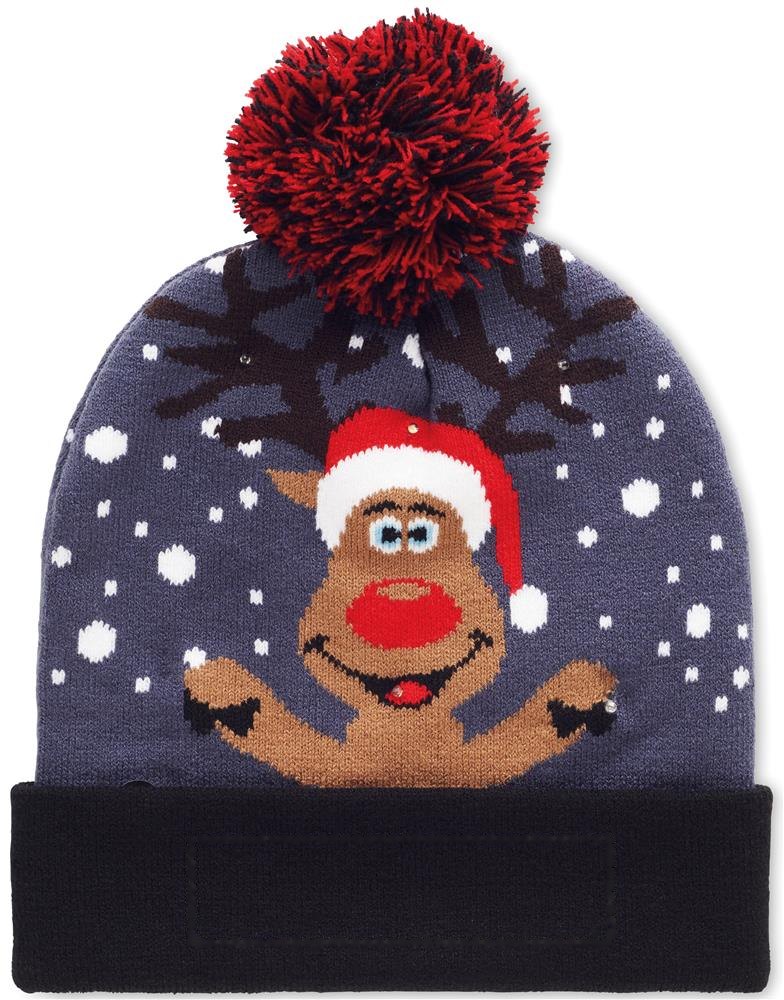 SHIMAS LIGHT - Gebreide kerstmuts LED — drukvlak op de omslag