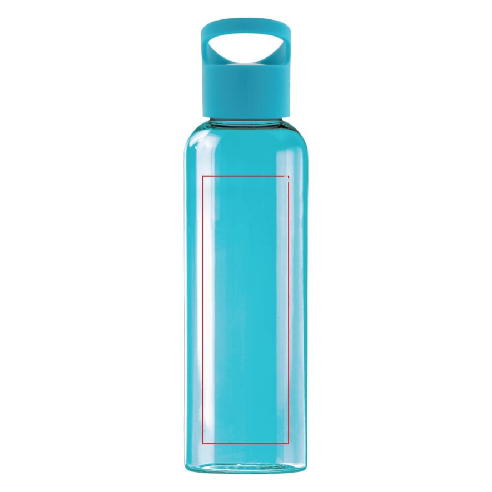 Waterfles Loop R-PET 600ml — drukvlak op de fles