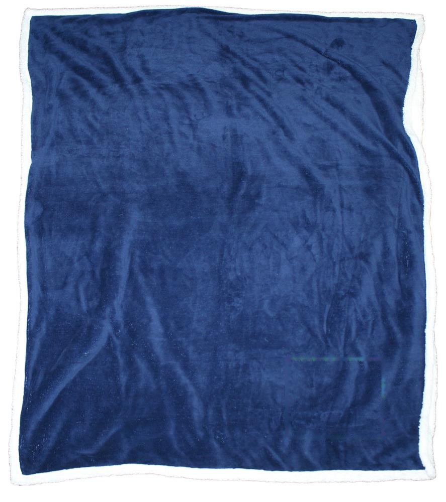 ZERMATT - Dekens, koraal fleece/sherpa — drukvlak blanket