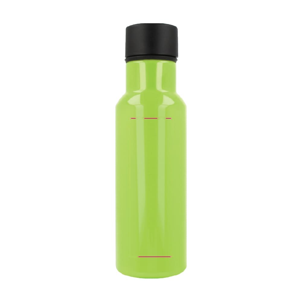 Waterfles Nouvel R-PET 600ml — drukvlak op de zijkant
