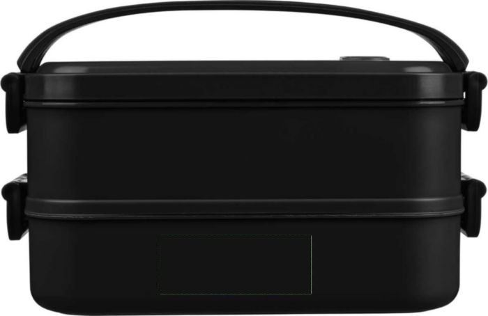 Lunchbox Selwyn | Kunststof | 2x 800 ml — drukvlak zijkant