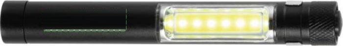Zaklamp Beth | Aluminium | COB | 50 lumen — drukvlak voorzijde onder