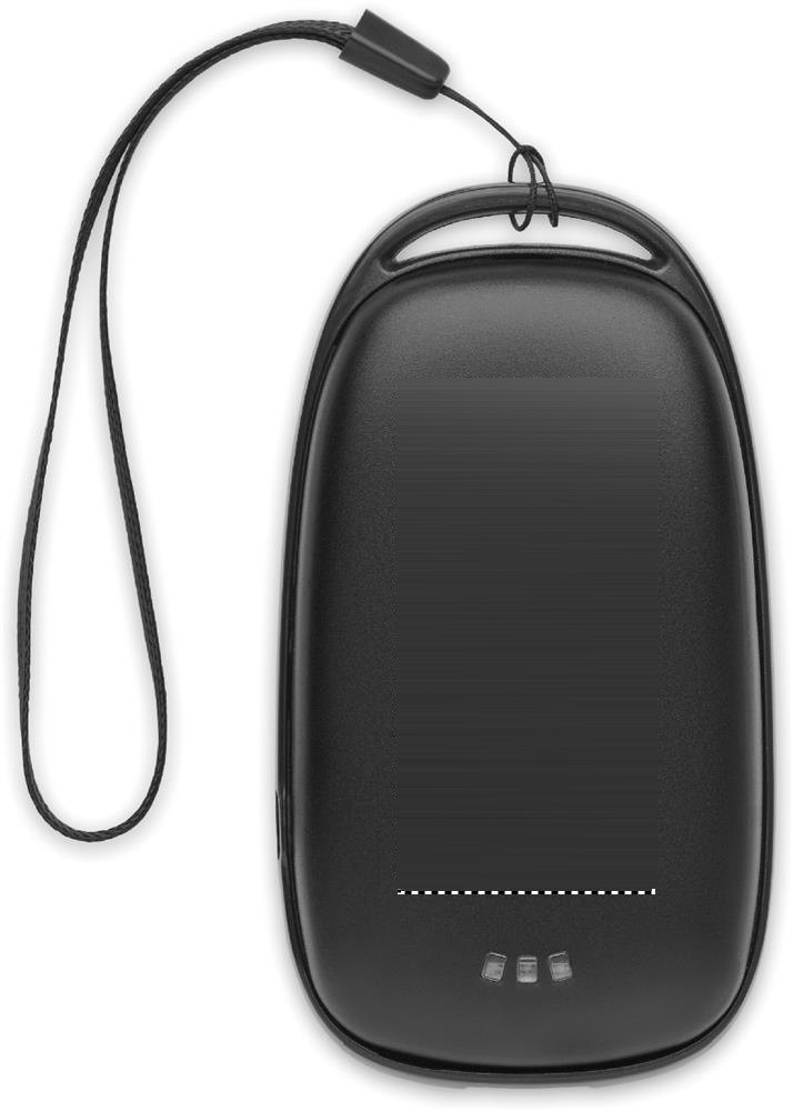 TRICPOWER - Handwarmer 4000 mAh powerbank — drukvlak voorzijde