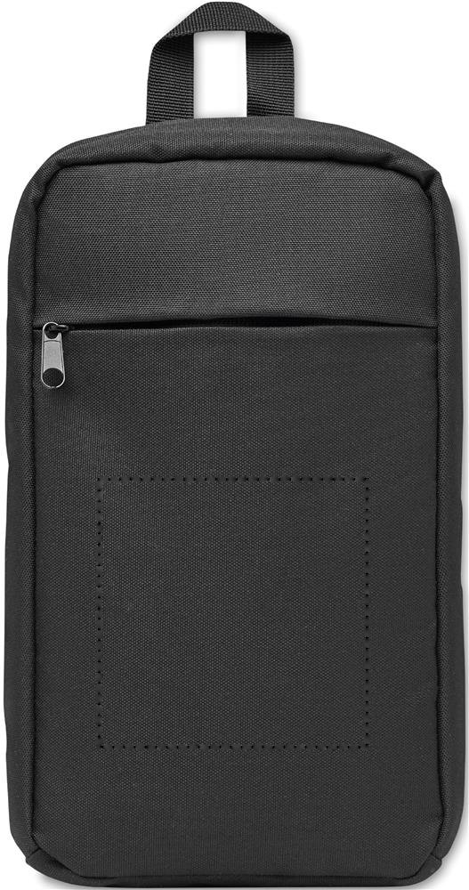 CEBAG - Crossbody tas in 600D Rpet — drukvlak voorzijde