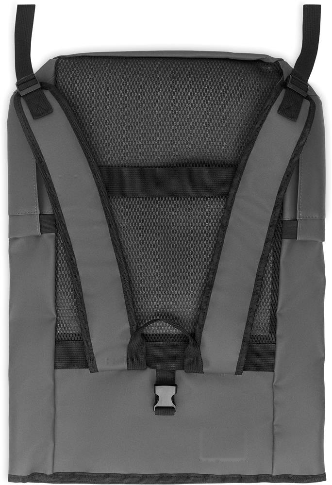 BANGKOK ROLL - Rolltop laptop rugzak 600D — drukvlak bovenzijde links