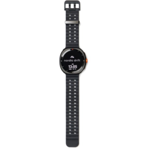Nordic Drift Titan High-performance horloge — drukvlak clip