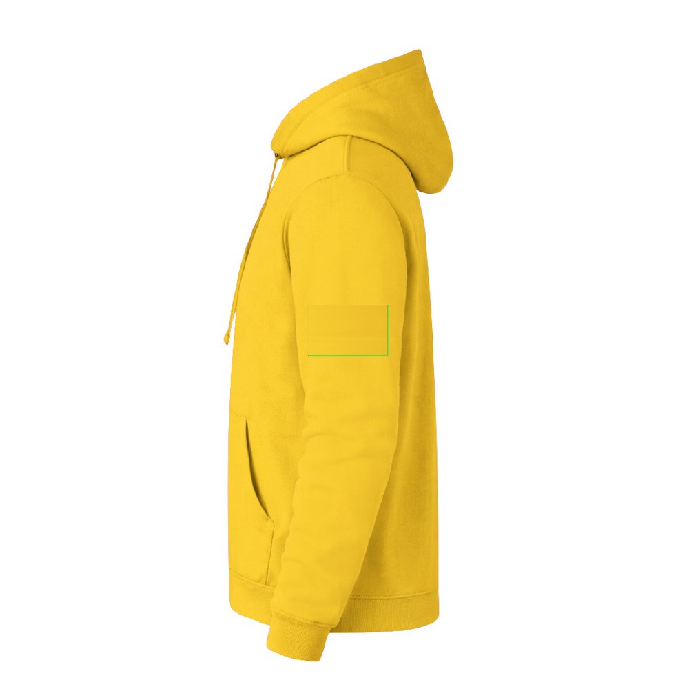 Volwassene Hooded Sweatshirt "keya" SWP280 — drukvlak linkermouw