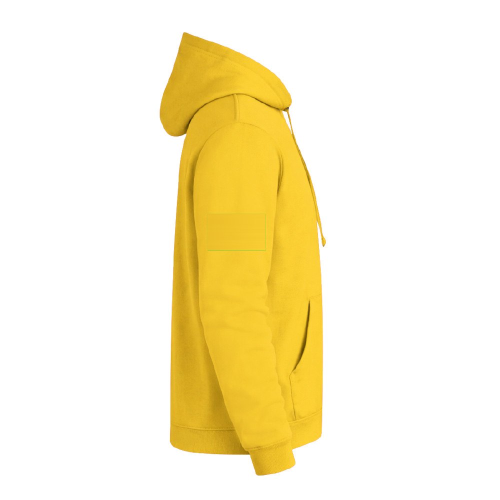 Volwassene Hooded Sweatshirt "keya" SWP280 — drukvlak rechtermouw