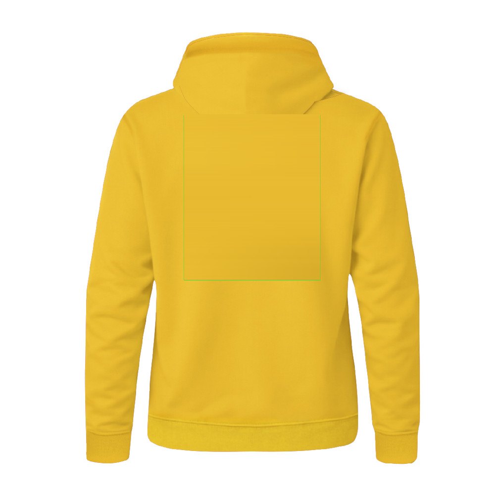 Volwassene Hooded Sweatshirt "keya" SWP280 — drukvlak midden op rug