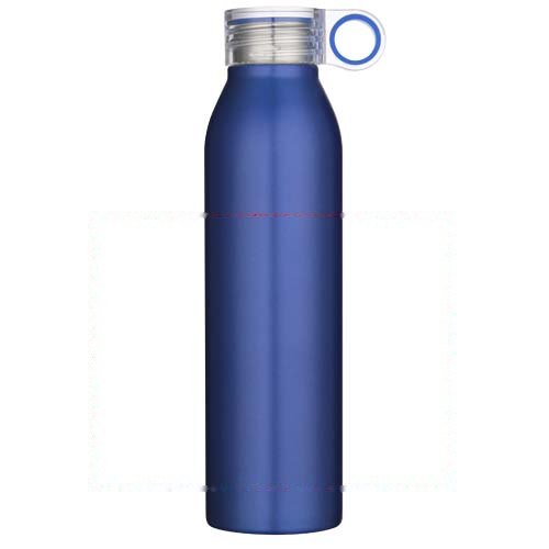 Grom 650 ml RCS gerecyclede roestvrijstalen waterfles — drukvlak rondom (1 kleur)