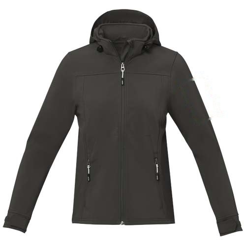 Langley softshell dames jas — drukvlak linker bicep
