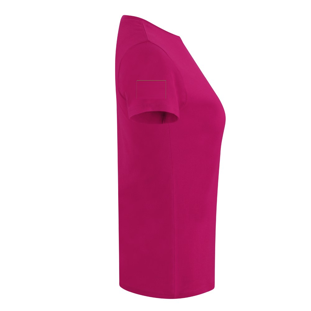 Dames Kleuren T-Shirt Epika — drukvlak rechter mouw
