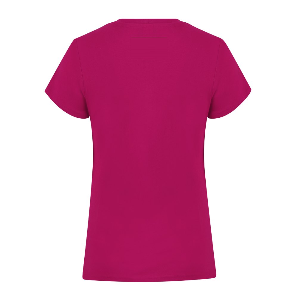 Dames Kleuren T-Shirt Epika — drukvlak bovenrug