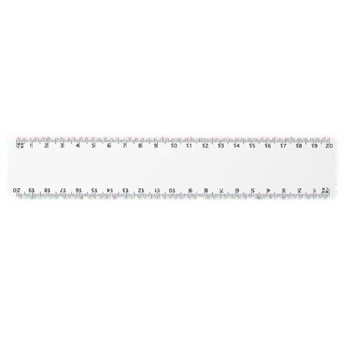 Arc 20 cm flexibele liniaal — drukvlak voorzijde
