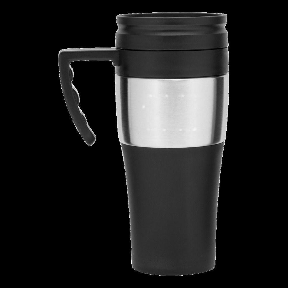 HOT DRINK - Dubbelwandige isoleerbeker — drukvlak op de rechts zijde van de handvat