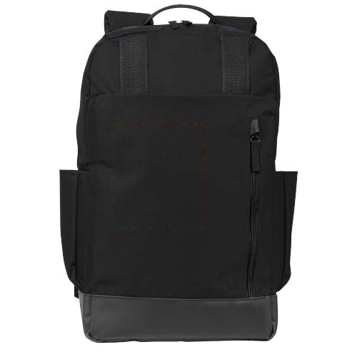 Compu 15.6'' laptop rugzak 14L — drukvlak voorzijde