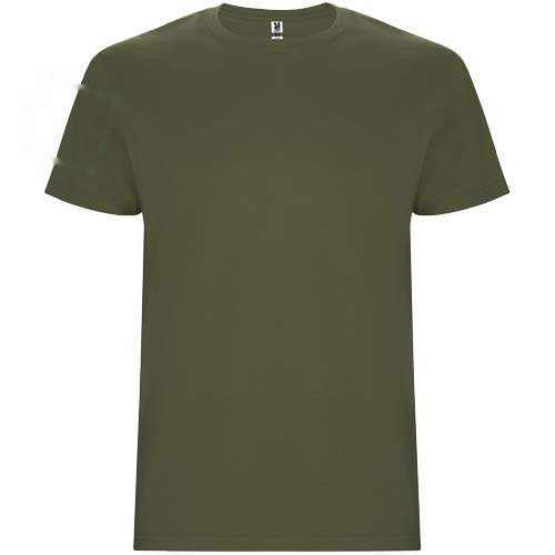 Stafford 190 g/m² herenshirt met korte mouwen — drukvlak rechter bicep