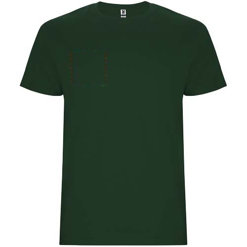 Stafford 190 g/m² herenshirt met korte mouwen — drukvlak rechter borst