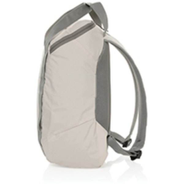 Sienna AWARE™ RPET everyday 14" laptop rugzak — drukvlak artikel zijkant rechts