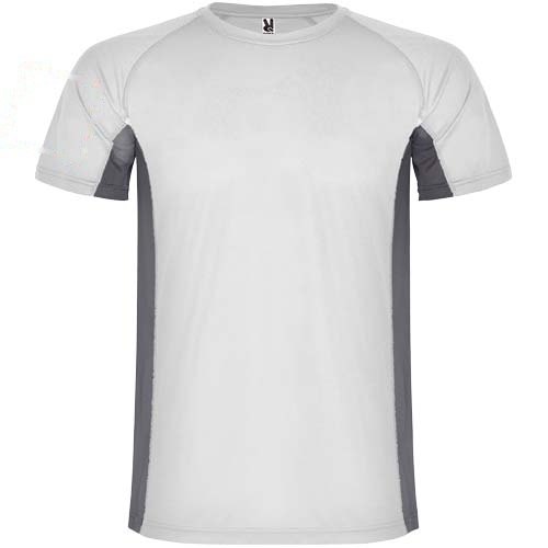 Shanghai 140 g/m² sportshirt met korte mouwen voor heren — drukvlak rechter bicep