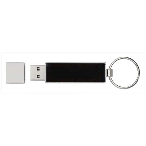 Rechthoekige oplichtende USB — drukvlak voorzijde